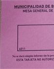 Tarjeta rosa