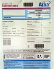 Último recibo de pago de patente