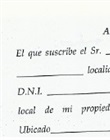 Autorización de uso del local