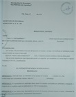 Copia de la resolución de baja