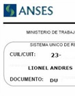 Constancia de CUIL