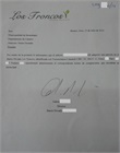 Nota de autorización del representante del barrio privado
